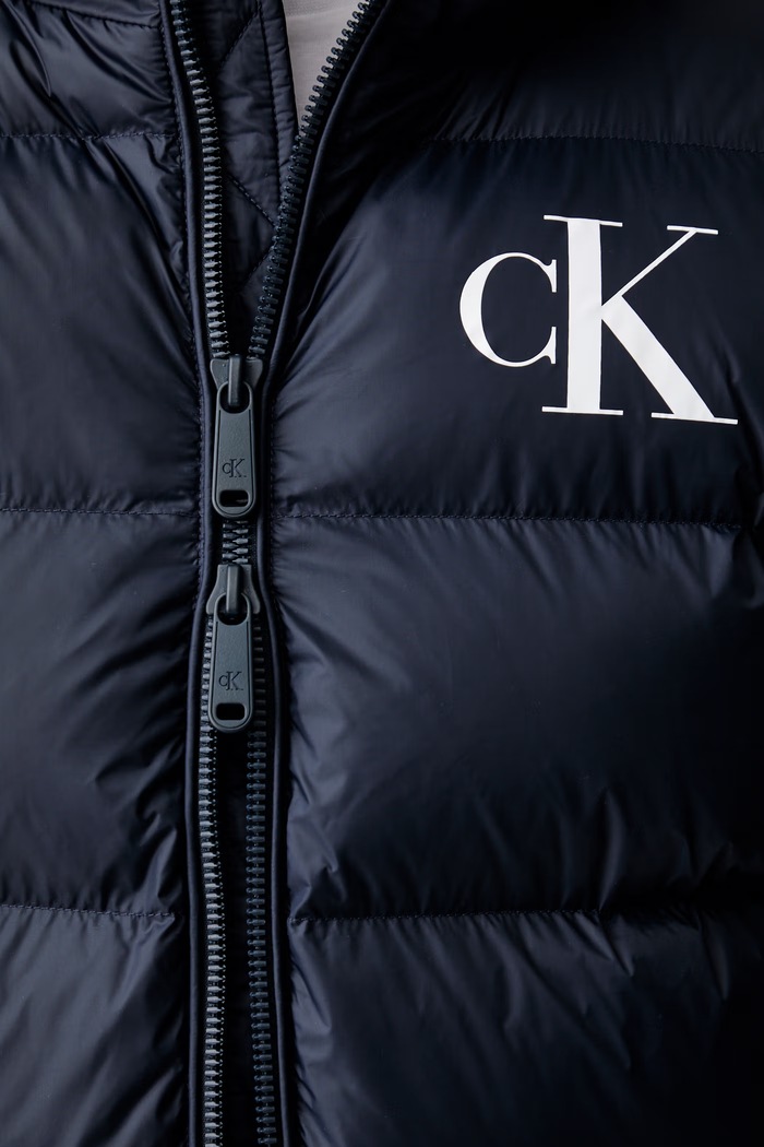 Calvin Klein Jeans prošivena jakna za muškarce LV04RG513G mornarsko plava