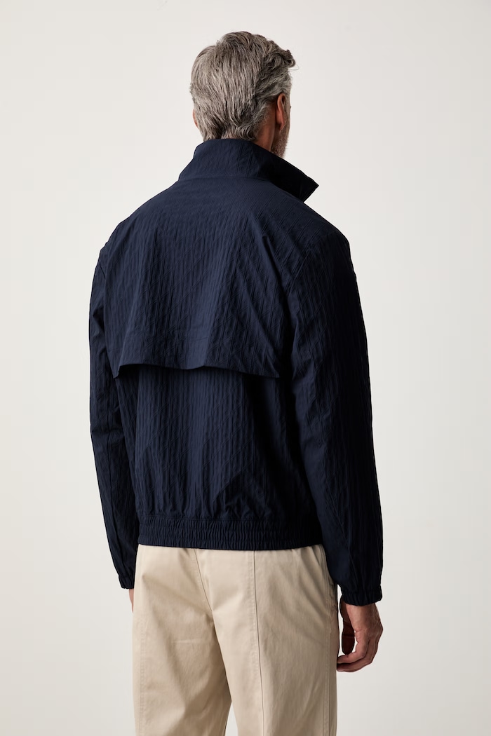 Ρούχα Calvin Klein Jeans μπουφάν Ανδρικό LV04RG512G σκούρο μπλε