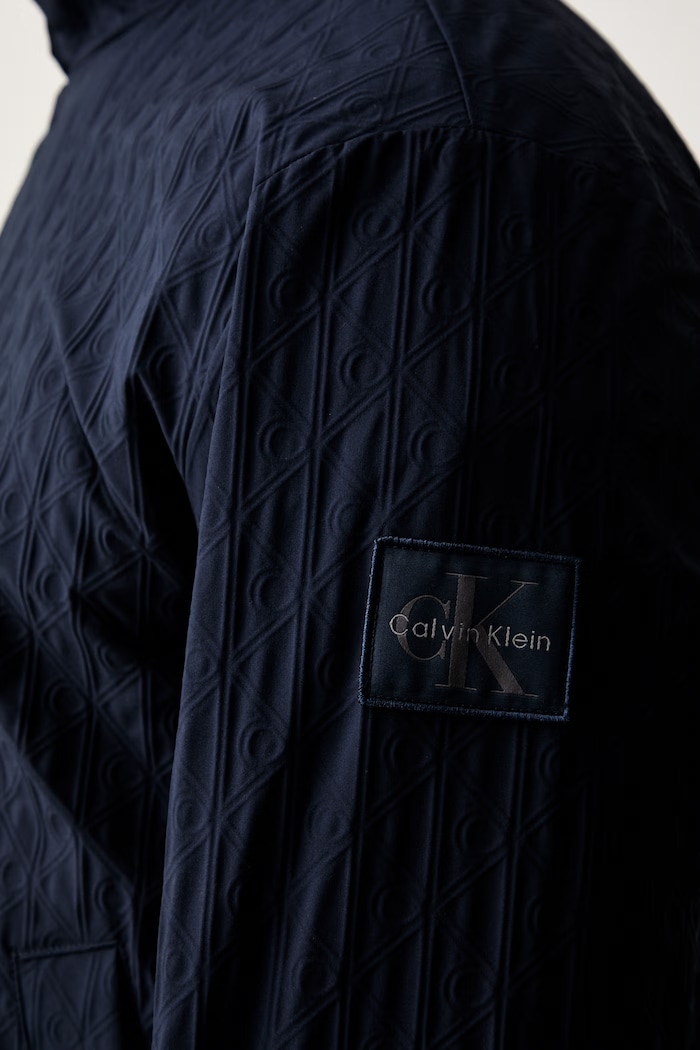 Calvin Klein Jeans μπουφάν Ανδρικό LV04RG512G σκούρο μπλε