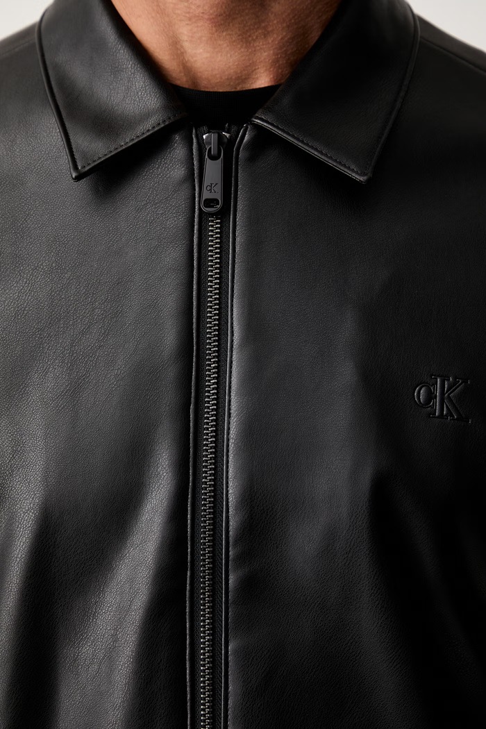 Calvin Klein Jeans prijelazna jakna za muškarce LV04RG406G crna
