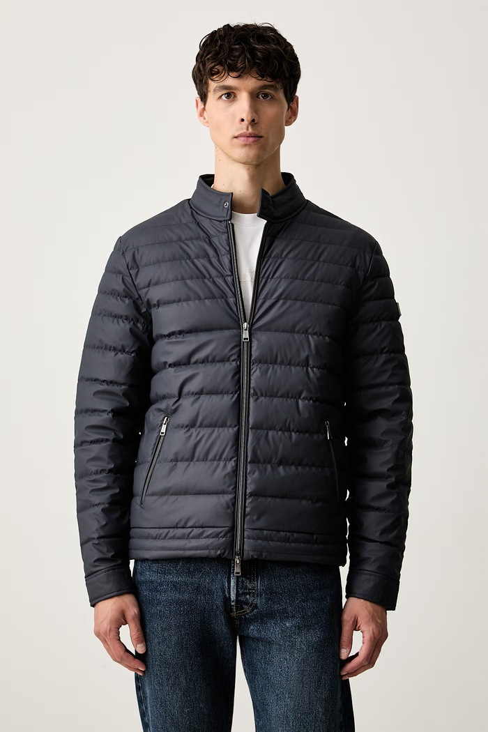 Guess prechodná bunda pánska tmavomodrá M6YL39.W2849