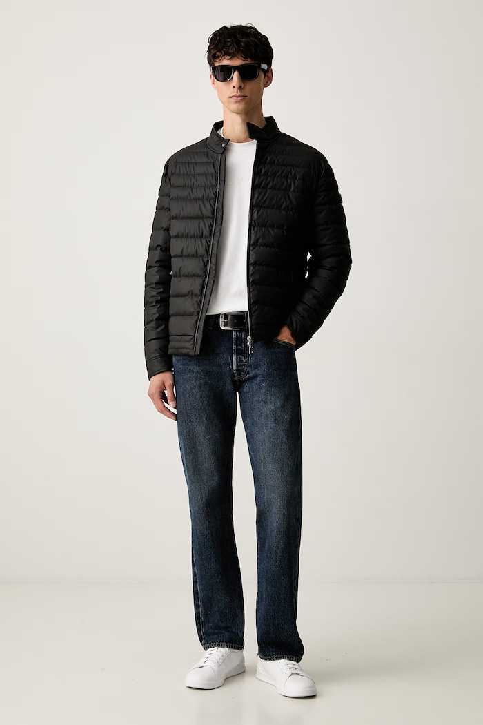 Guess prechodná bunda pánska M6YL39.W2849 čierna AW26