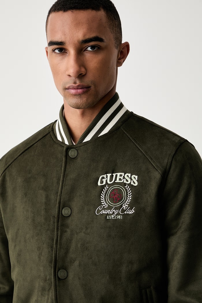 Guess ανδρικό bomber πράσινο M6YL23.W2814