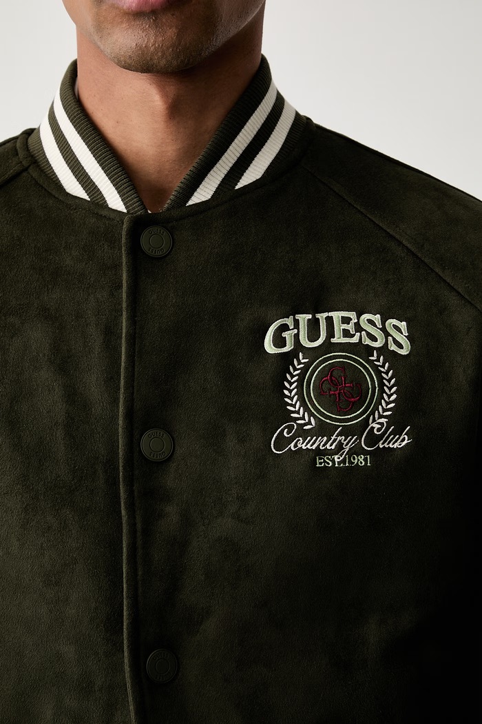 Guess ανδρικό bomber M6YL23.W2814 πράσινο