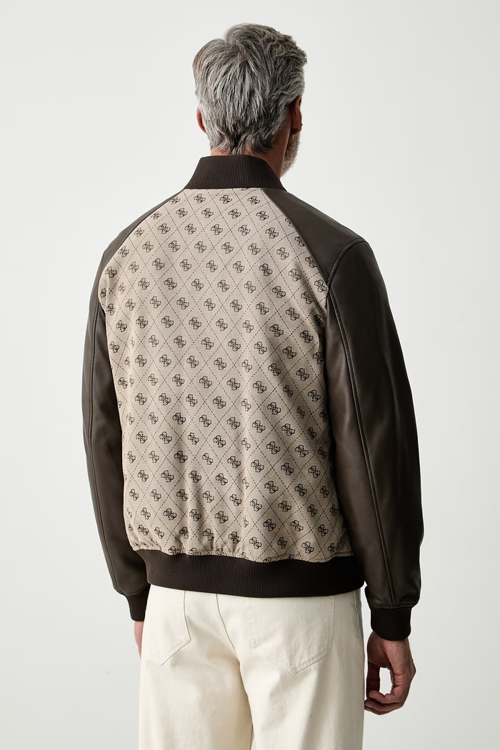 Odjeća Guess bomber jakna za muškarce M6YL13.W2804 bež