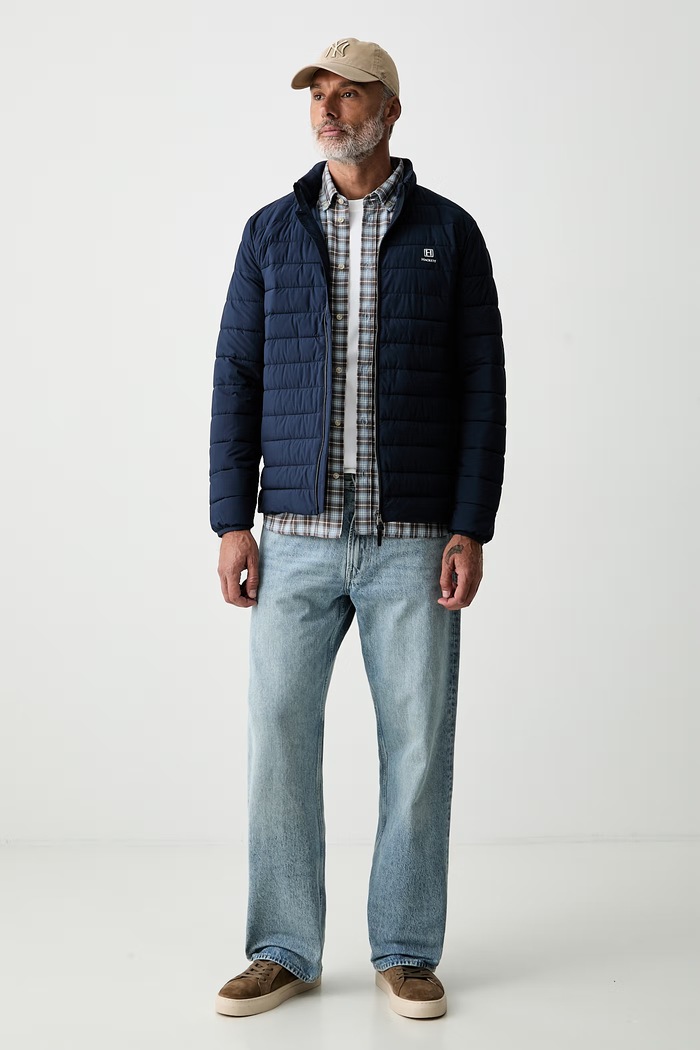 Hackett London kurtka przejściowa męska HM4000198 granatowy AW26