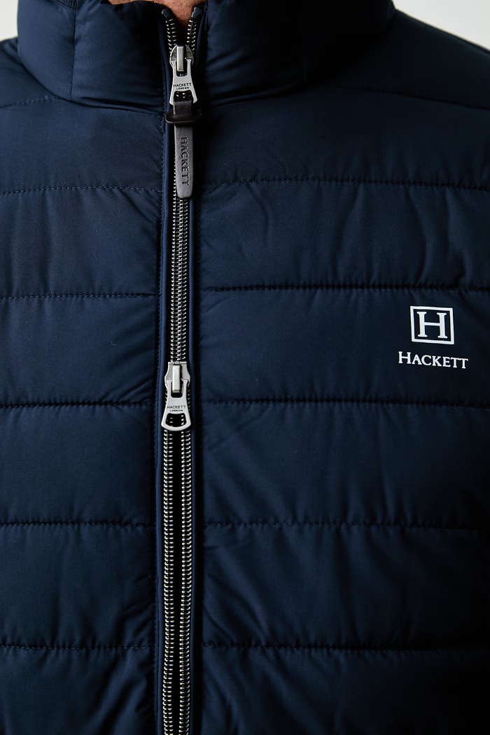 Hackett London kurtka przejściowa męska HM4000198 granatowy