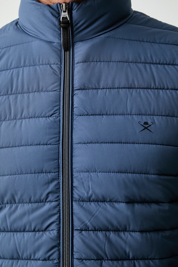 Hackett London bezrękawnik męski HM4000197 niebieski