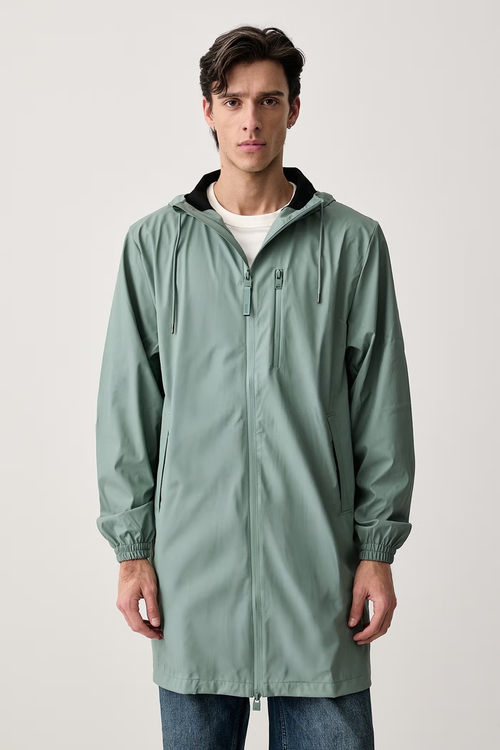 Rains Esőkabát 12080.176 zöld AW26