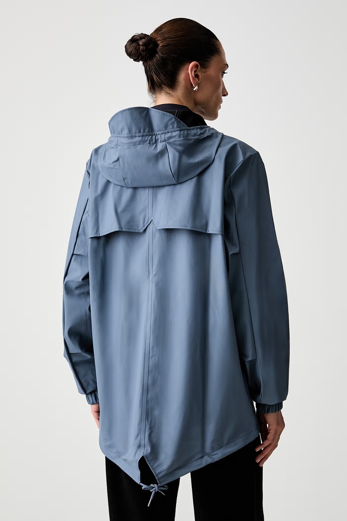 Rains kurtka przeciwdeszczowa Fishtail Jacket W3 18010.172 niebieski