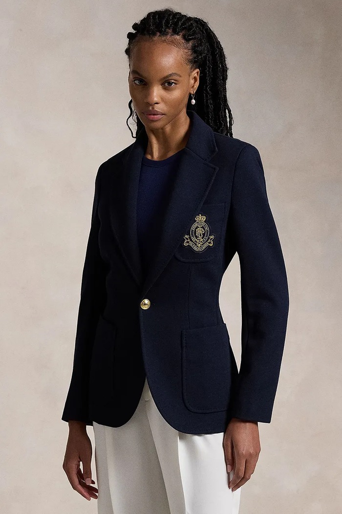 Polo Ralph Lauren Marynarka damska granatowy 211910133