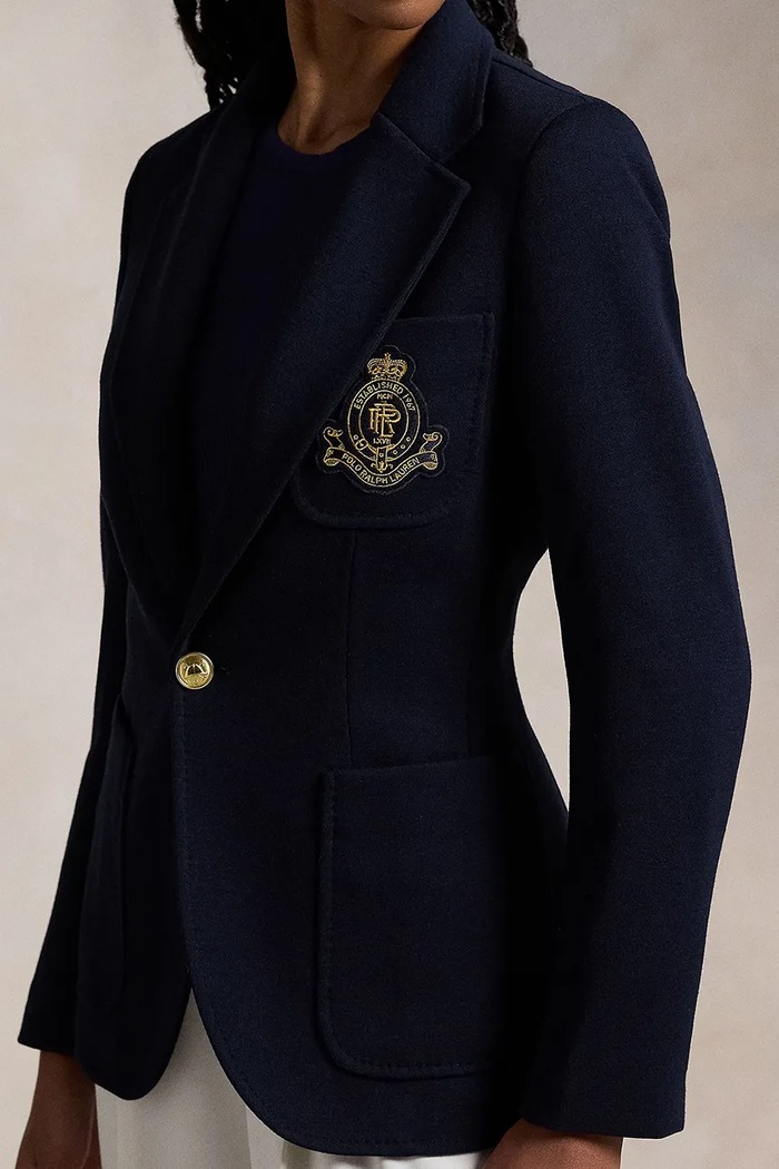 Marynarka damska Polo Ralph Lauren granatowy 211910133