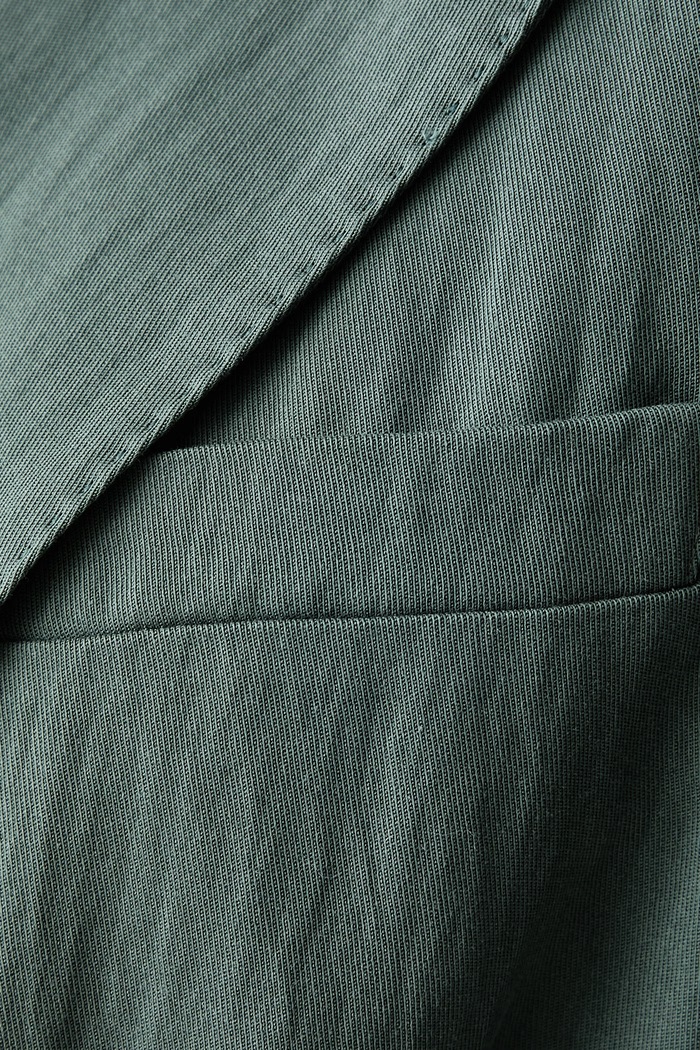 Marynarka dwurzędowa damska z lyocellem Scotch & Soda zielony U9G01699T