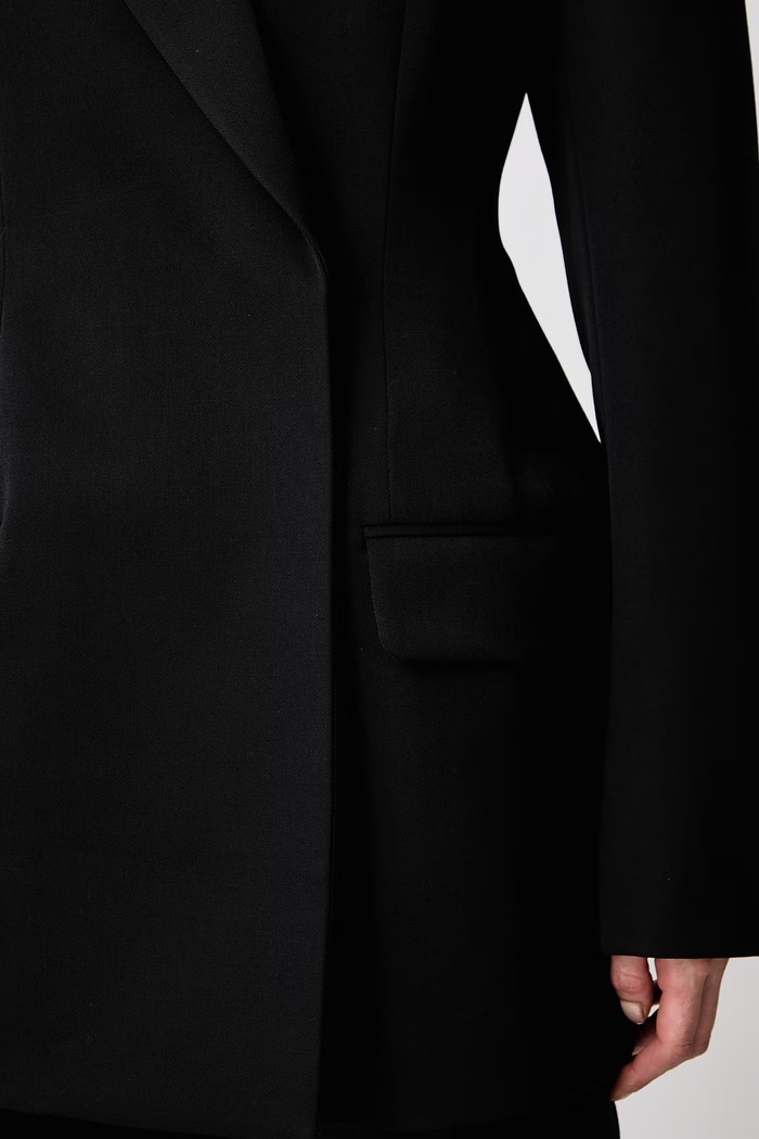 MUGLER Double-breasted suit jacket wool Women's COM1VE04791020