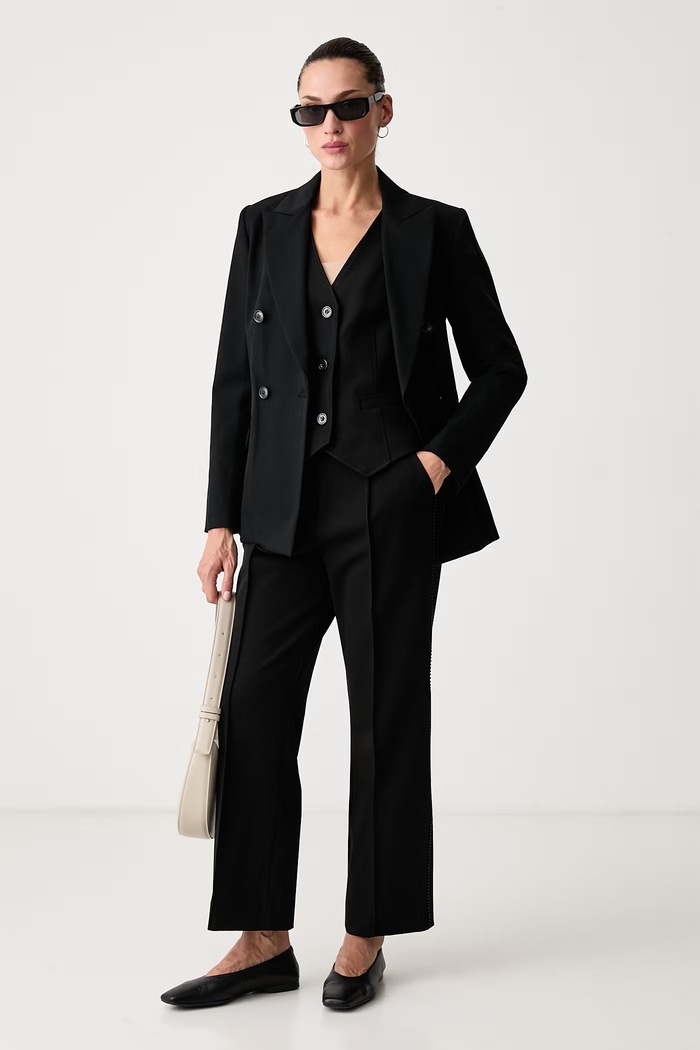 DKNY Kamizelka damska UG6VM821 czarny AW26