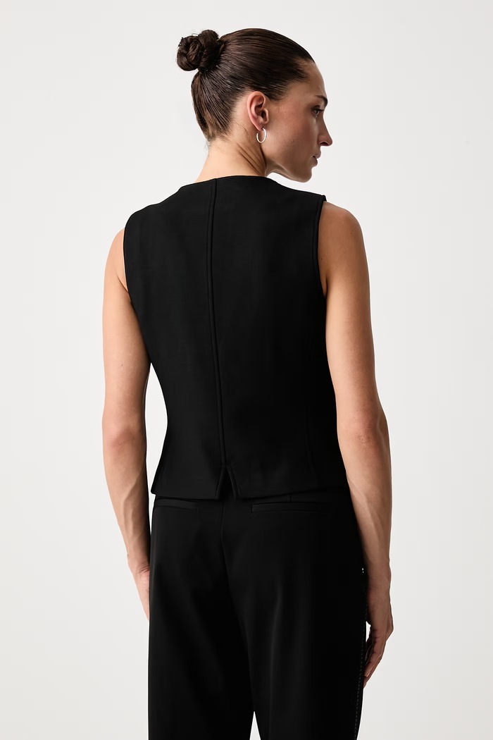 Odzież DKNY Kamizelka damska UG6VM821 czarny