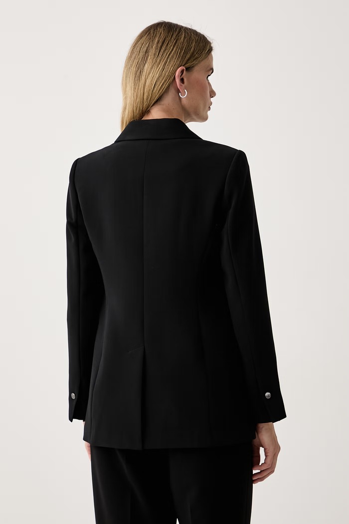 Odzież DKNY Marynarka dwurzędowa damska UG6J2708 czarny