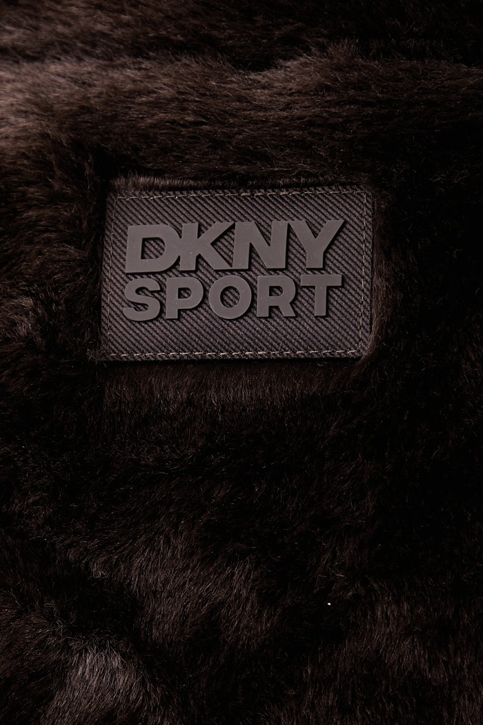 Bezrękawnik damski DKNY brązowy DP6V3181