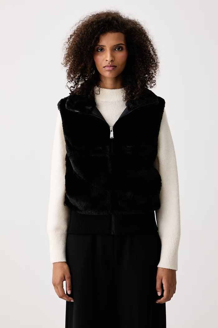 DKNY Bezrękawnik damski czarny DP6V3181