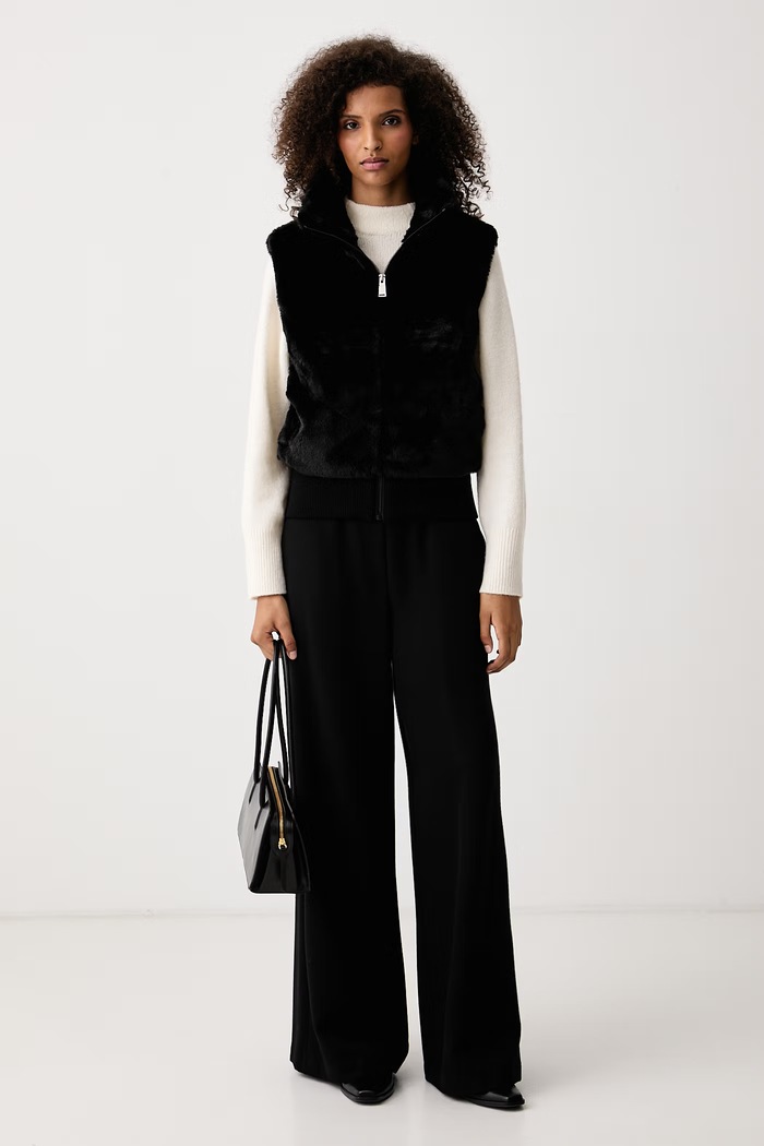 DKNY Bezrękawnik damski DP6V3181 czarny AW26