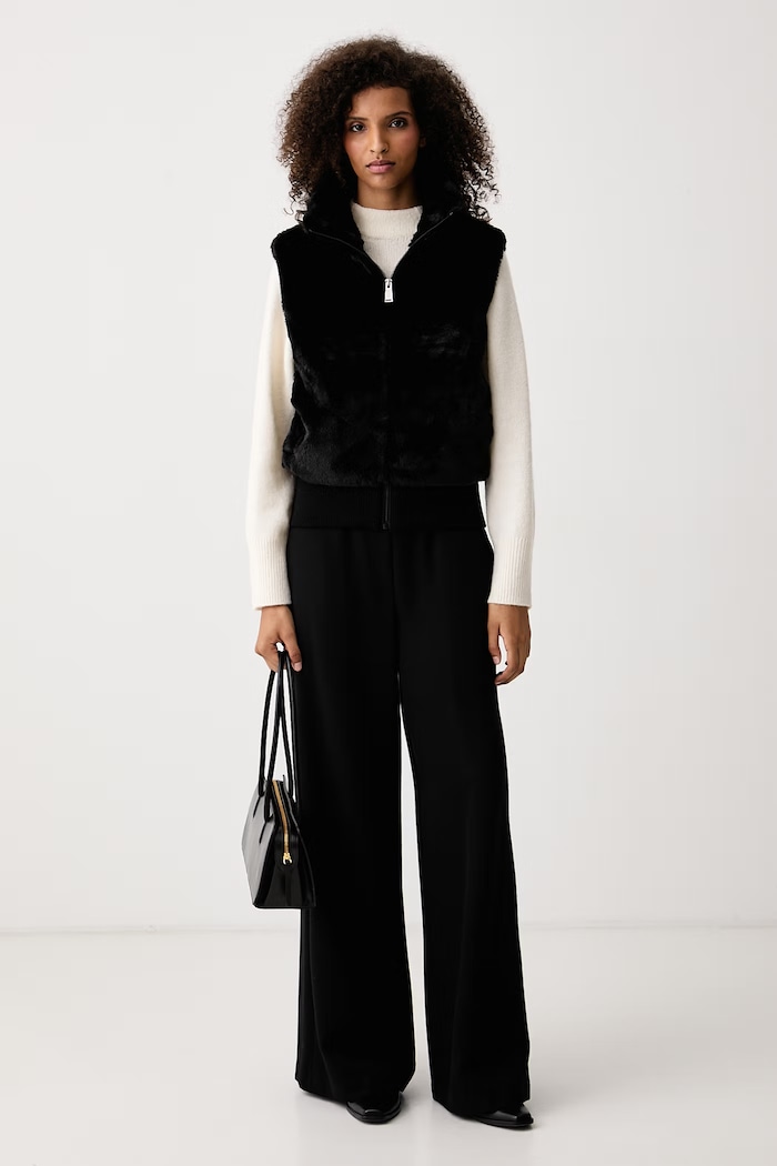 DKNY Bezrękawnik damski DP6V3181 czarny AW26