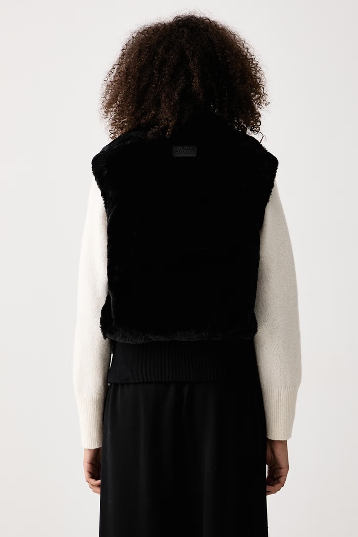 Odzież DKNY Bezrękawnik damski DP6V3181 czarny
