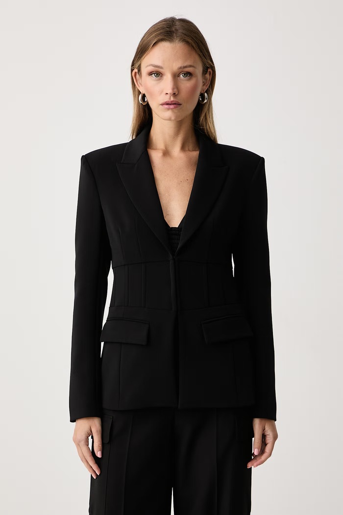 Patrizia Pepe Marynarka damska czarny 2S0014.C0271