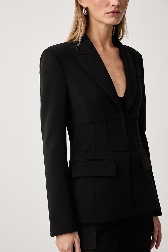 Marynarka damska Patrizia Pepe 2S0014.C0271 czarny