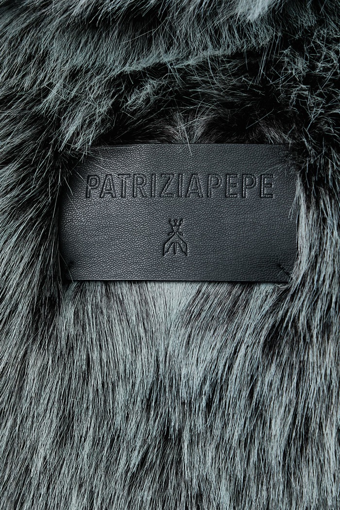 Kamizelka damska Patrizia Pepe niebieski 2F0018.E077