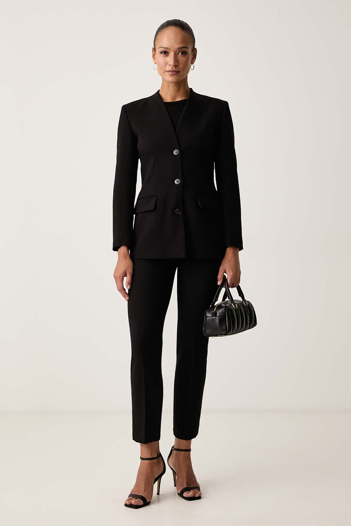 Marella Σακάκι γυναικείο Emme by Marella 2625046022200 μαύρο AW26