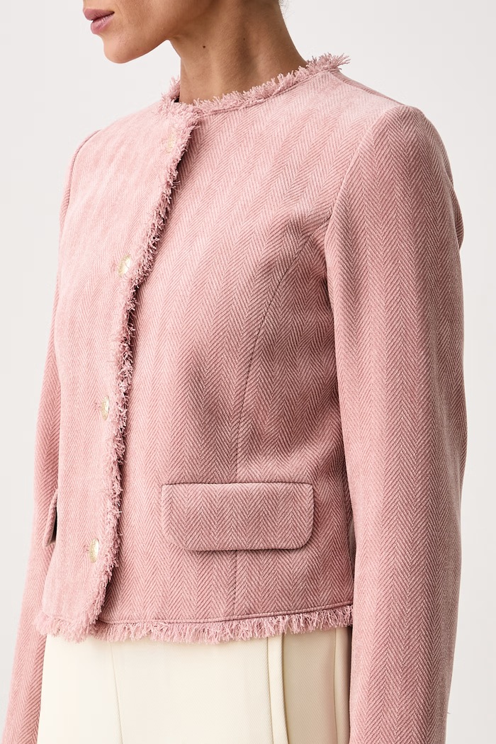 Однобортный пиджак для женщин Emme by Marella Marella 2625046181200 розовый