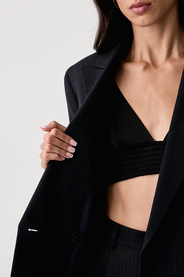 Weekend Max Mara Marynarka dwurzędowa damska z wełną WKDCANAPA 2625046062600
