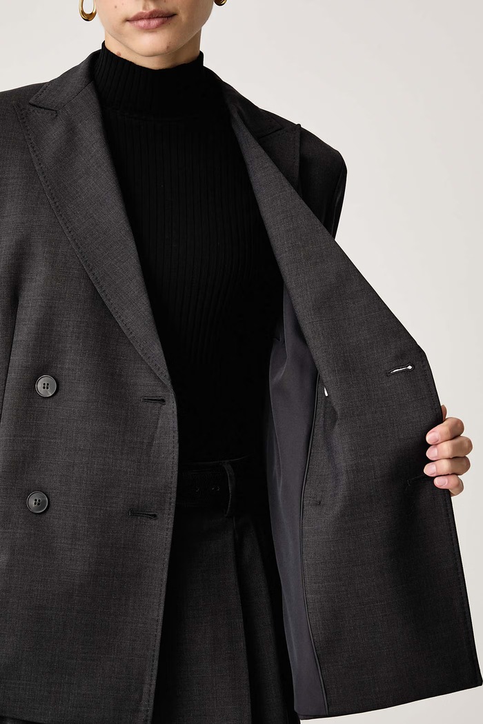 Weekend Max Mara Marynarka dwurzędowa damska wełniana WKDORNATI 2625046042600