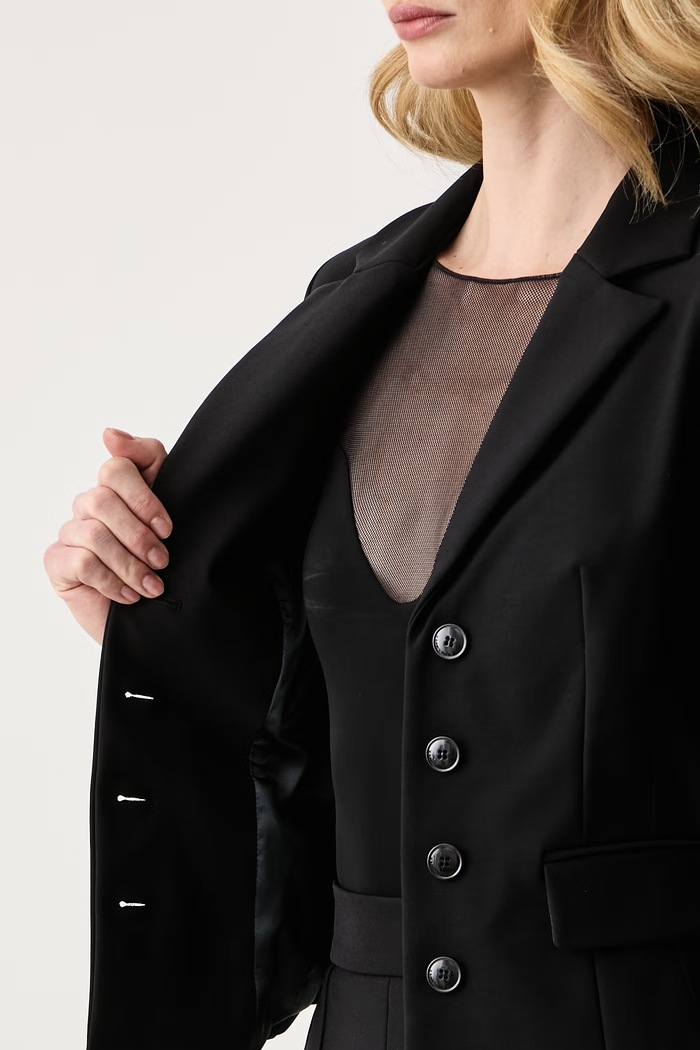 Elisabetta Franchi Marynarka jednorzędowa damska GI25367E2