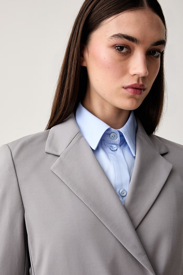 Marynarka damska MMLCONO MM by Max Mara 2626916077600 szary