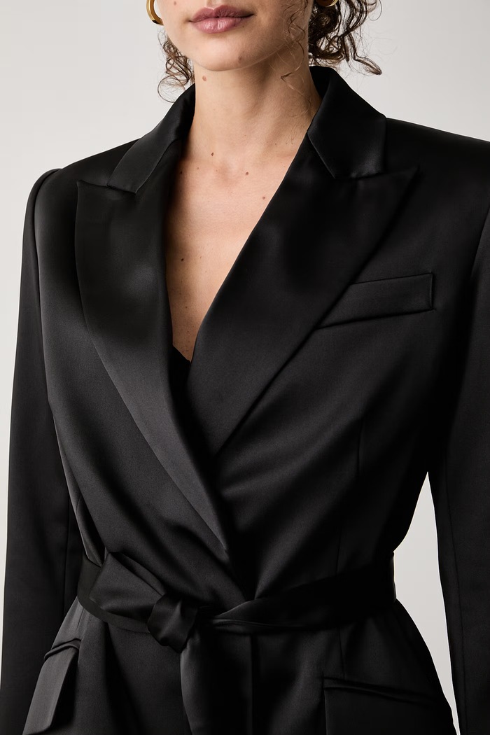 Marynarka damska Elisabetta Franchi GI27966E2 czarny