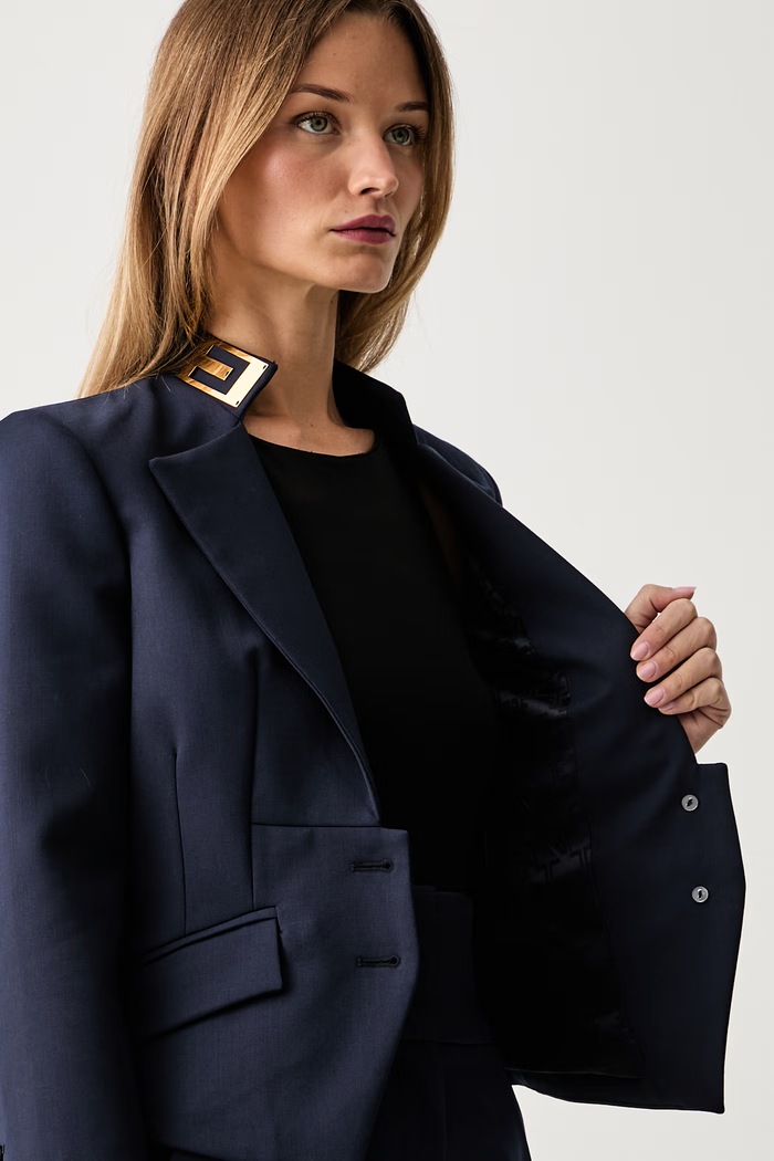 Elisabetta Franchi marynarka damska z wełną GI24966E2