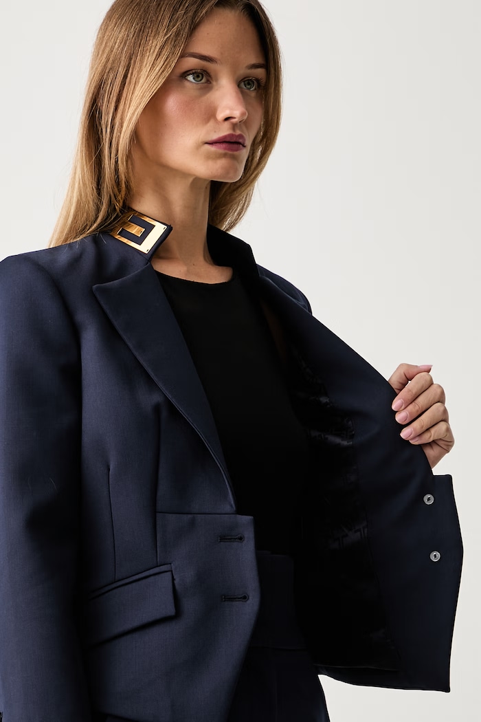 Elisabetta Franchi marynarka damska z wełną GI24966E2