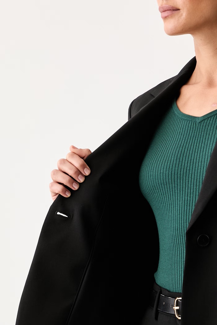 Weekend Max Mara marynarka jednorzędowa damska wełniana WKDLAMINE 2625046081600