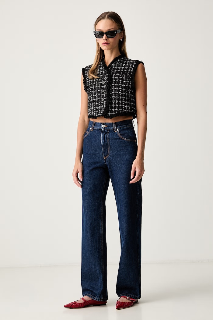 MSGM vesta dámska s bavlnou 4141MDW01A.267506 čierna AW26