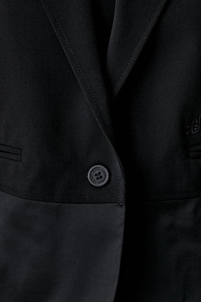Karl Lagerfeld Jeans enoredni suknjič ženski B3W14003 črna