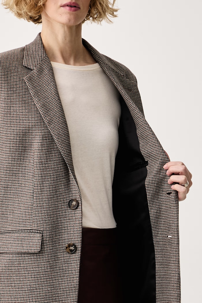 A.P.C. Marynarka jednorzędowa damska z wełną veste annie PSAHE.F03240