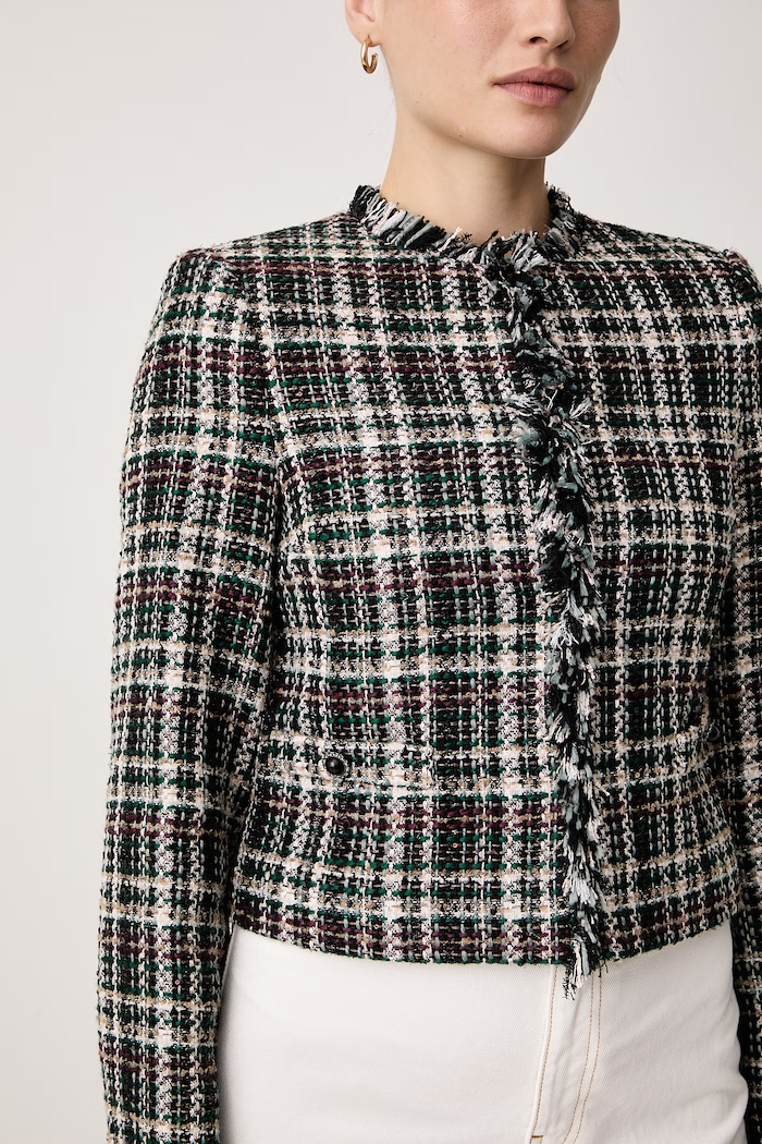 Giacca da donna con cotone Twinset 262AT2010 nero