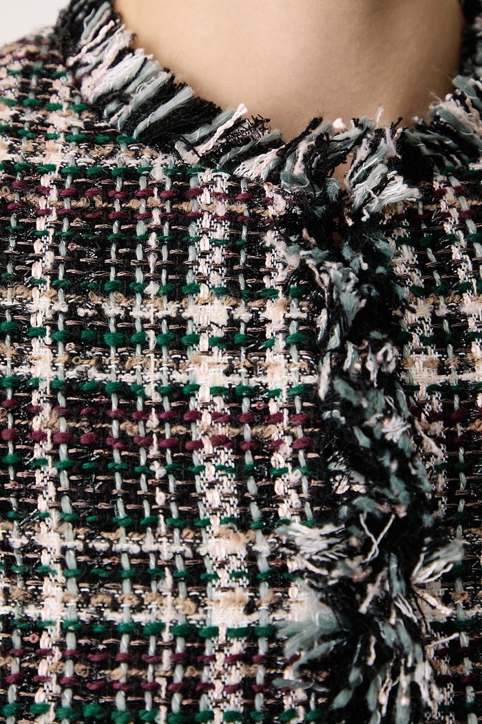 Giacca da donna con cotone Twinset nero 262AT2010