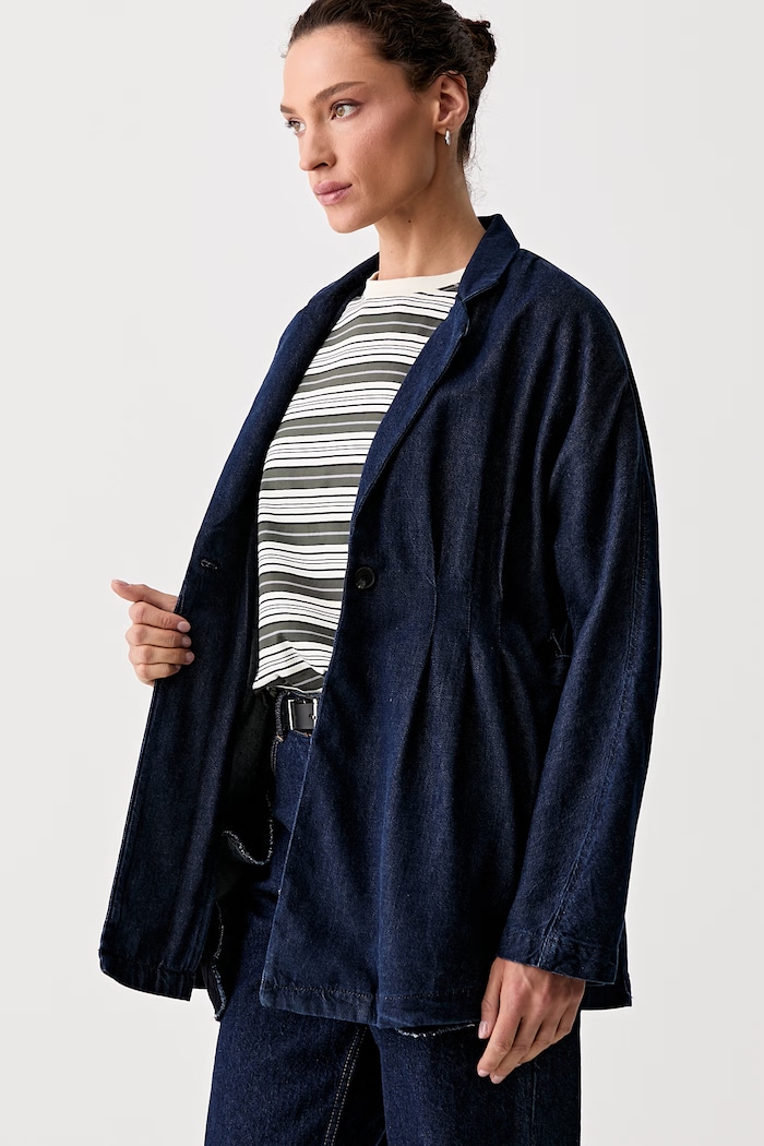 rag & bone jednoredni sako za žene od trapera Mandi RJ4C26P4UOR