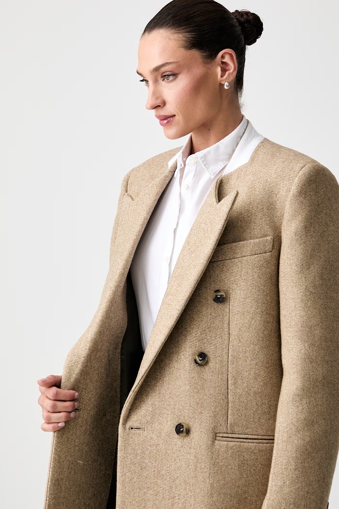 Victoria Beckham marynarka damska z wełną Beatrice 1326WJK007353C