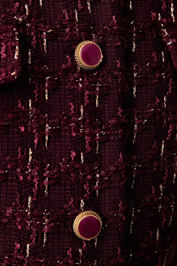 Prsluk za žene s dodatkom vune GENEVE Marciano by Guess bordo G6BN03.W4327