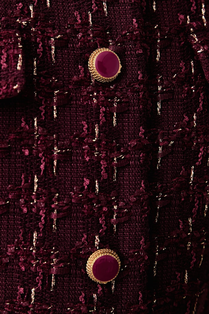Prsluk za žene s dodatkom vune GENEVE Marciano by Guess bordo G6BN03.W4327