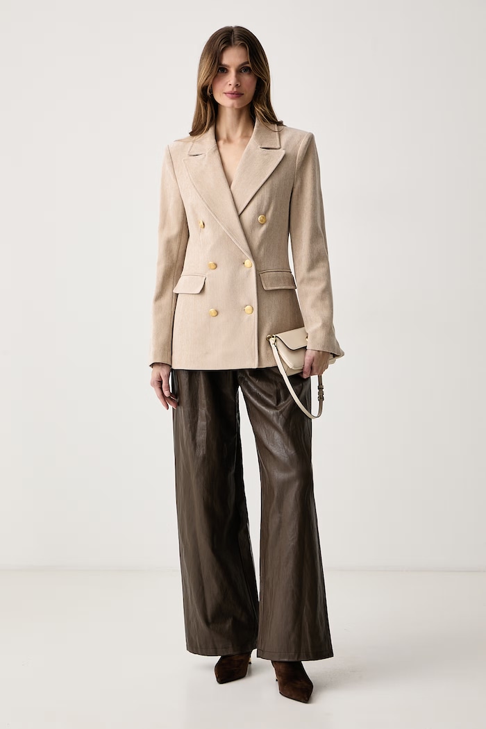 Marciano by Guess Marynarka dwurzędowa damska LILLE G6BN02.W4298 beżowy AW26