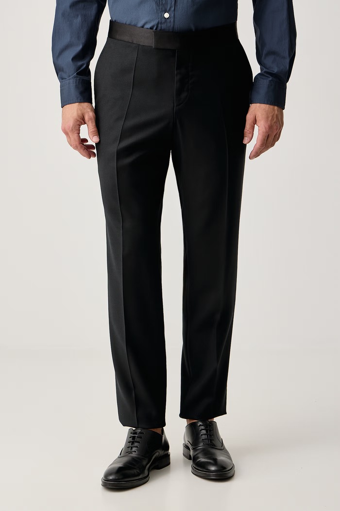 BOSS Costum pentru bărbați cu lână H-Huge-2Pcs-Tux-264 50571974 negru AW26